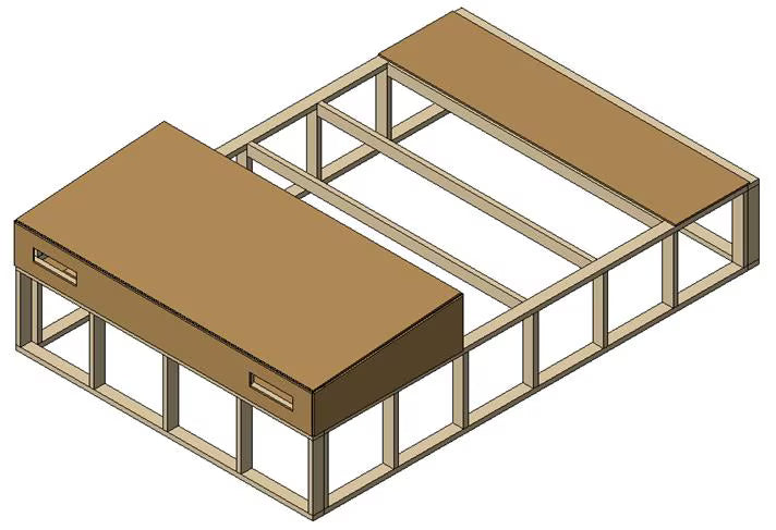 8x12 Chicken Tractor Plans | Heavy Duty Broiler with Brooder (PDF)
